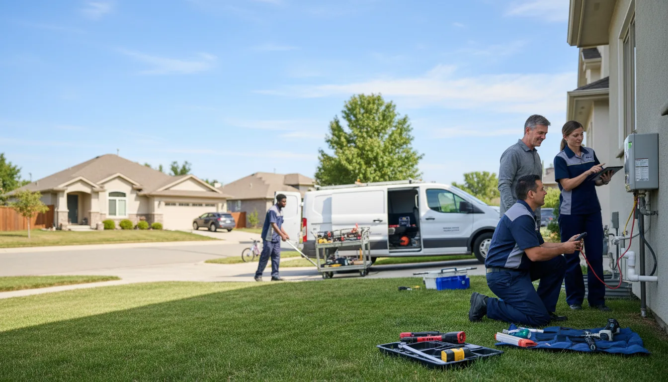 Tankless water heater service in Union, KY